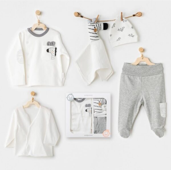 Grey Zebra 5 pcs set