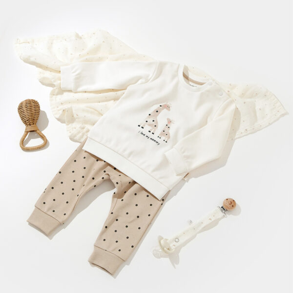 White giraffe pyjama set